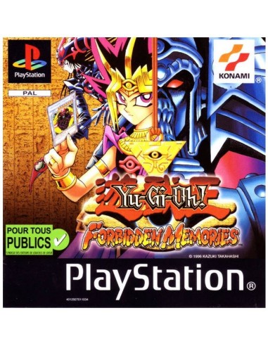 Yu-Gi-Oh! Forbidden Memories (Portada...