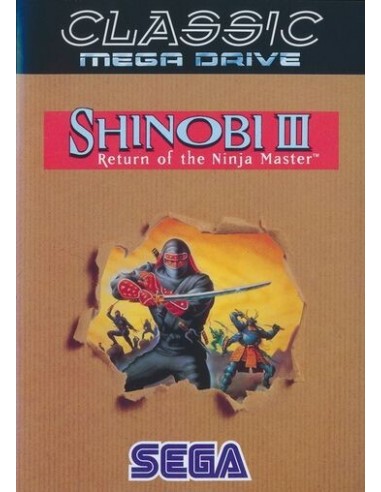 Shinobi III Classic (Caja Rota) - MD