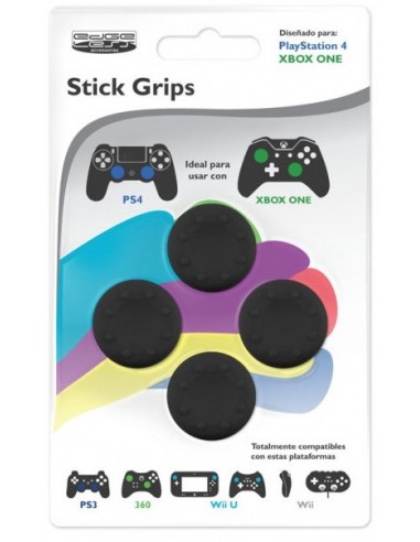 Pro Stick Grips para Mandos (4 Negros)