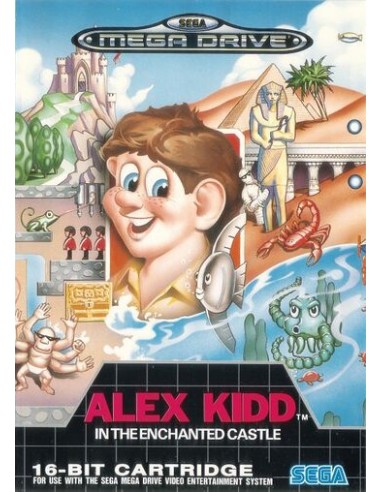 Alex Kidd in the Enchanted Castle...