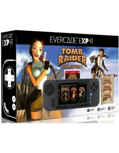 Evercade EXP-R + Tomb Raider...