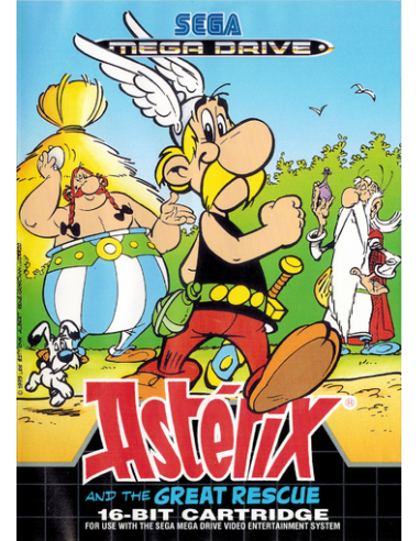 Asterix and The Great Rescue (Portada...