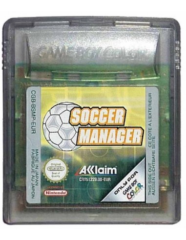 Soccer Manager (Cartucho) - GBC