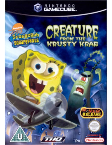 Bob Esponja Creatuur van de Krokante...