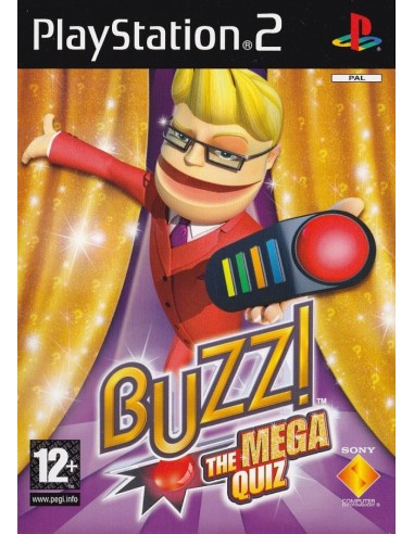 Buzz The Mega Quiz (PAL-UK) - PS2