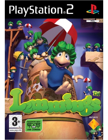 Lemmings Eye Toy (Sin Manual) - PS2
