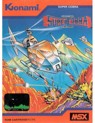 Super Cobra (Cartucho con Caja) - MSX