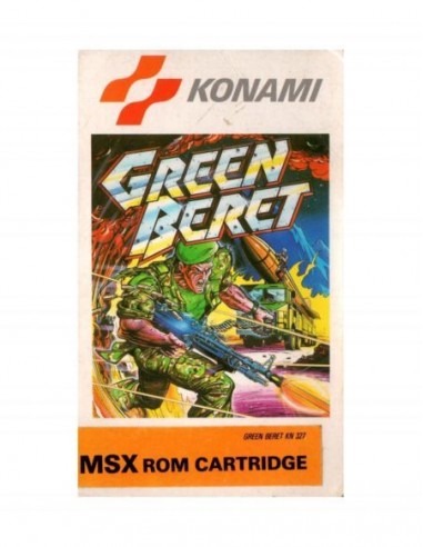 Green Beret (Cartucho Con Caja) - MSX