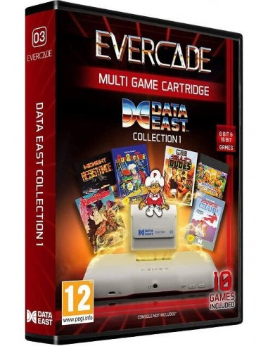 Evercade Multigame Cartridge Data...