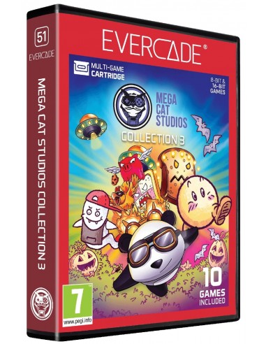 Evercade Multigame Cartridge Mega Cat...