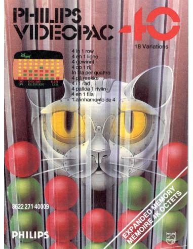 Philips Videopac 40 4 en 1 Row - VD