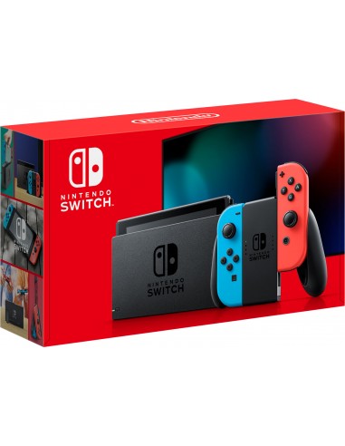 Artefacto Oso polar Adjuntar a Nintendo Switch Azul Neón - Rojo Neón (2019)