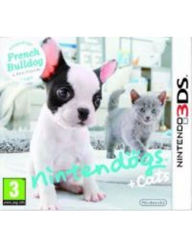 Nintendogs + Gatos Bulldog Francès- 3DS