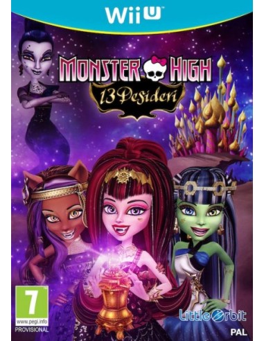 Monster High 13 Monstruo Deseos - Wii U