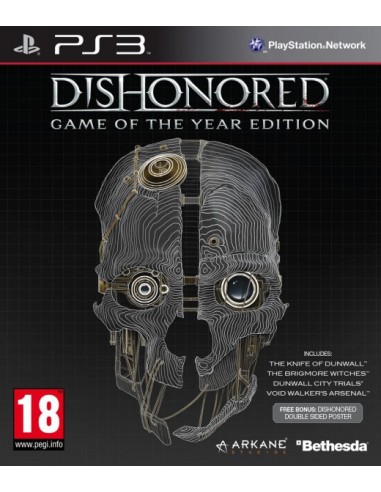 Dishonored Game of the Year - PS3