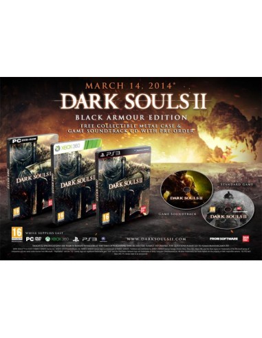 Dark Souls 2 Edición Black Armour - PS3