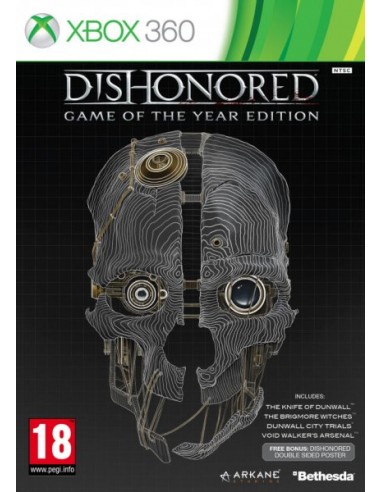 Dishonored Game of the Year - X360