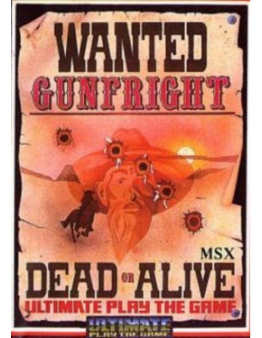 Gunfright (Caja Deluxe) - MSX
