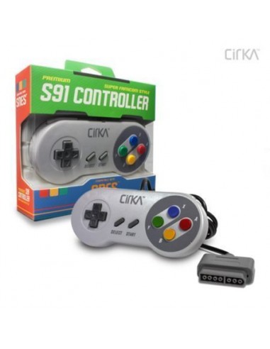 Controller SNES Cirka S91 Colores PAL...