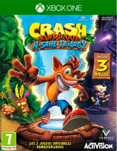 Crash Bandicoot N-Sane Trilogy - Xbox...