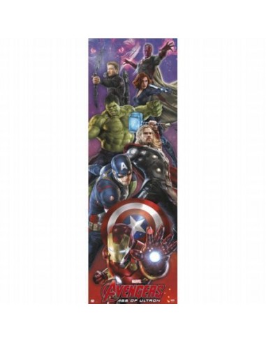 Poster Puerta Marvel Avengers 53x1'58cm