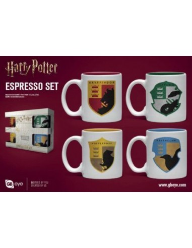 Tazas y Vazos Harry Potter 4 Espresso