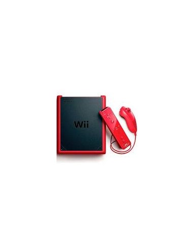 Wii Mini Roja + Mandos (Sin Caja) - WII