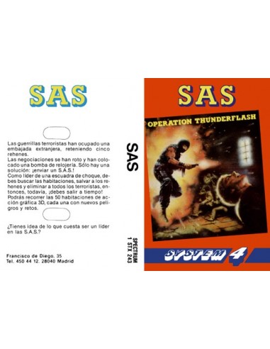 SAS Operation Thunderflash - SPE