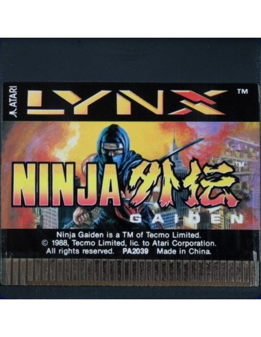 Ninja Gaiden (Cartucho) - LYNX