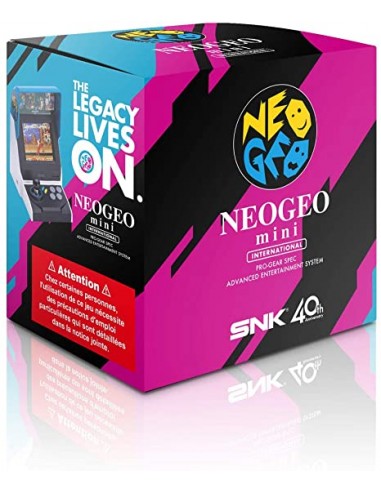 Neo Geo Mini Limited Edition + 2 Mandos