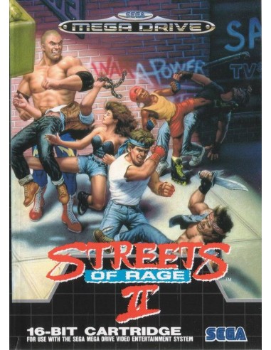 Streets of Rage 2 (Sin Manual) - MD