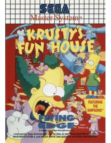 Krusty s Fun House (Sin Manual) - SMS