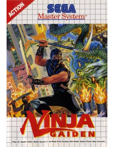 Ninja Gaiden (Sin Manual) - SMS