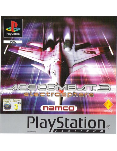 Ace Combat 3 (Platinum) - PSX