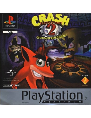 Crash Bandicoot 2 (Platinum) - PSX