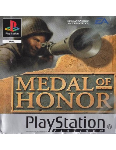 Medal of Honor (PAL-UK+Platinum) - PSX