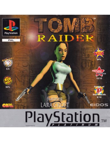Tomb Raider (Platinum+Arañado) - PSX