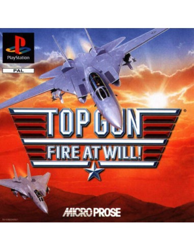 Top Gun Fire at Will (Sin Manual) - PSX