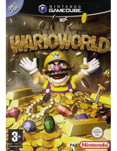 Wario World (Manual Deteriorado) - GC