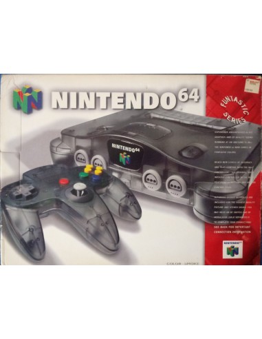 Nintendo 64 Negra Transparente (Con...