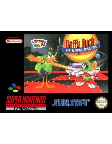 Daffy Duck The Marvin Missions- SNES