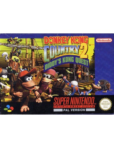 Donkey Kong Country 2 (PAL-DE Sin...
