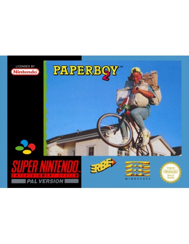 Paperboy 2 (Caja Deteriorada) - SNES