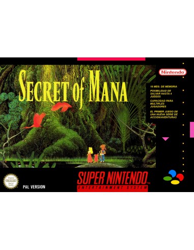 Secret Of Mana (Big Box- PAL-DE)