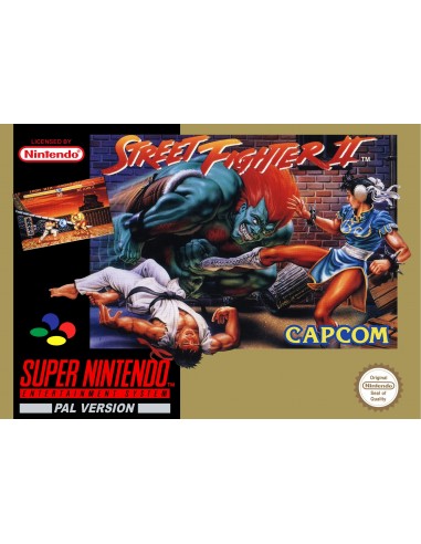 Street Fighter II (Caja Deteriorada)...