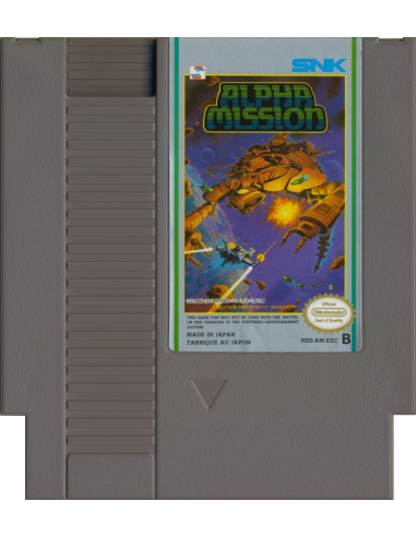 Alpha Mission (Cartucho) - NES