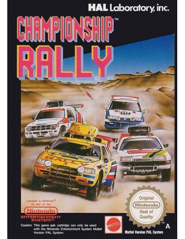Championship Rally (Sin Manual)- NES
