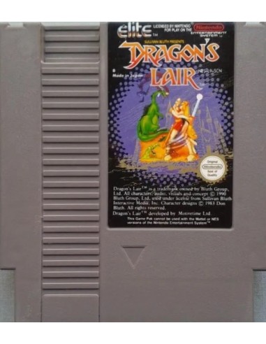 Dragon's Lair (Cartucho) - NES