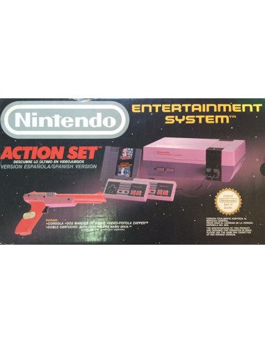 Nintendo NES (Con Caja+Pack Action...