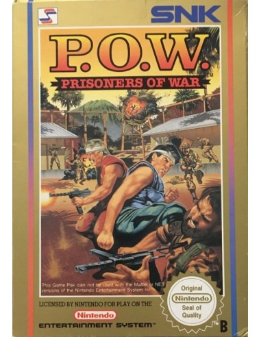 P O W Prisioners Of War - NES